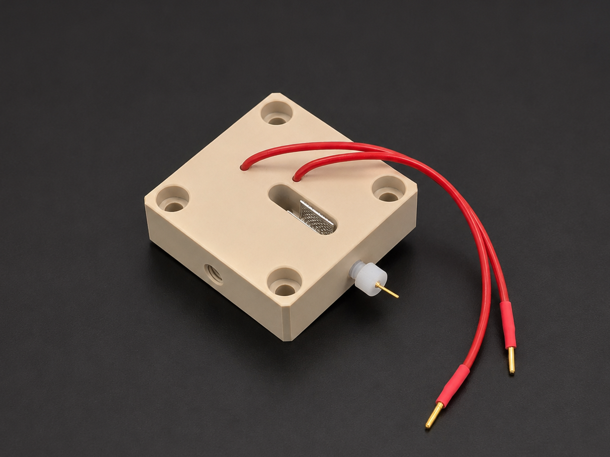 Sensolytics polarization cell