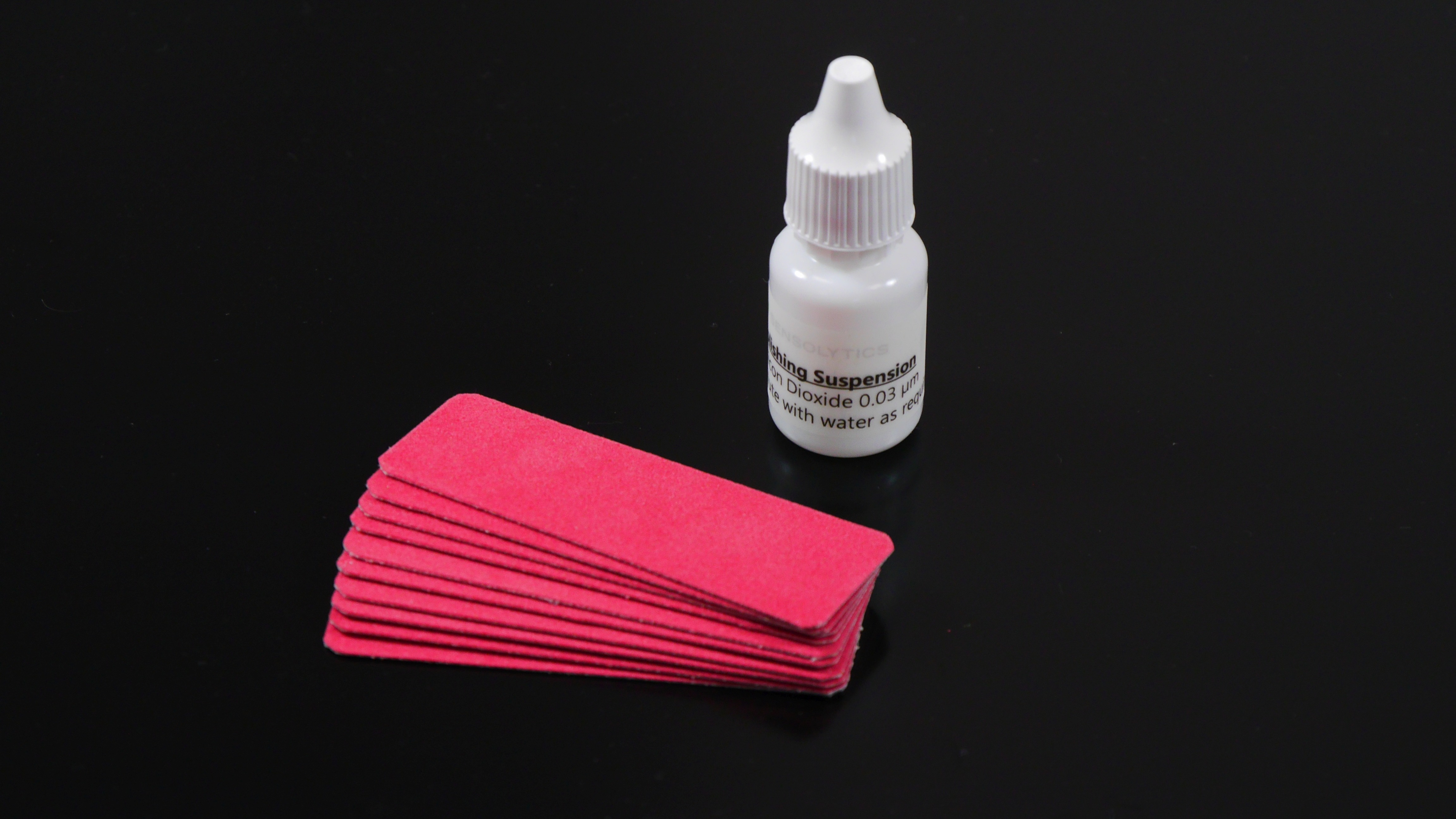 Polishing Suspension and Cloths
